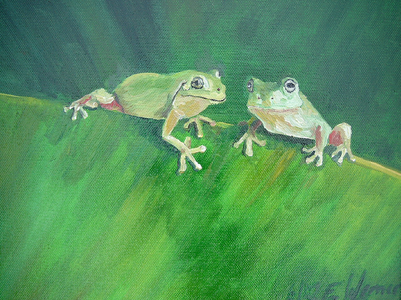 Zwei im Grünen